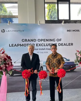 Leapmotor Perkuat Langkah di Indonesia, Dealer Perdana Resmi Dibuka di PIK peresmian dealer pertama leapmotor