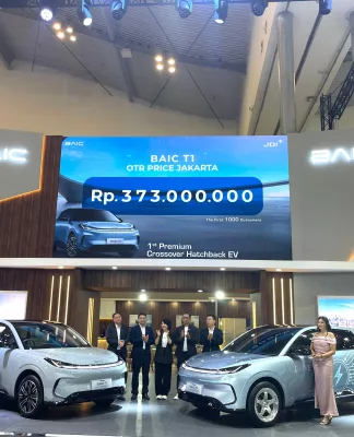 Resmi Meluncur di GIIAS 2026, Harga BAIC T1 Dibanderol Spesial Rp373 Juta BAIC T1 di GIIAS 2026