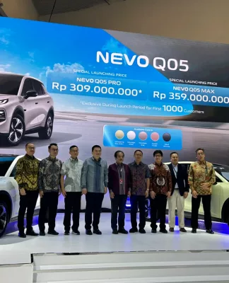 Changan Nevo Q05 Debut di GIIAS 2026, SUV Listrik dengan Jarak Tempuh 462 Km Dibanderol Mulai Rp309 Juta Changan Nevo Q05