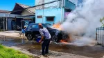 Heboh Mobil Chery Terbakar di Bandung, Kain Perca Jadi Biang Keroknya? Mobil Chery Terbakar