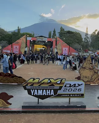 Bikin Kuningan Meriah! MAXI Day 2026 Jadi Ajang Silaturahmi Ratusan Anggota Komunitas Motor MAXI Day Kuningan 2026