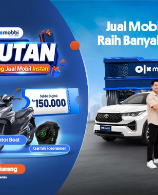 OLXmobbi Bagi-Bagi KEJUTAN! Jual Mobil Instan Trade-in Mobil di OLXmobbi, Bisa Bawa Pulang Motor OLXmobbi Kejutan Kejar Untung Jual Mobil Instan