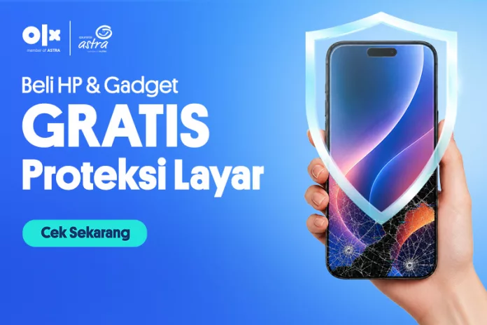 Gratis Proteksi Layar untuk Pembelian HP & Gadget di OLX! Proteksi Layar OLX