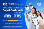 Sekarang Beli Kuota Iklan OLX Bisa Pakai Bank Saqu, Ada Cashback 20 Persen Beli Kuota Iklan OLX Bisa Pakai Bank Saqu