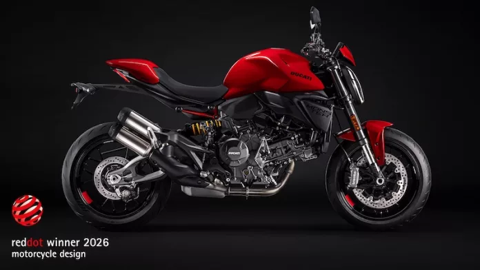 Ducati Monster Generasi Kelima Sabet Penghargaan Red Dot Design Award 2026 Ducati Monster Red Dot Design Award 2026
