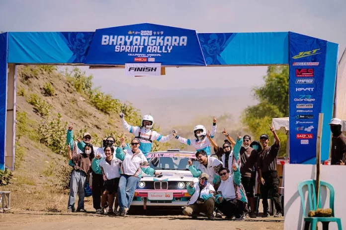 Duet Rifat dan Mayka Sungkar Juara Kejurnas Sprint Rally 2026
