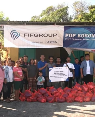 Peduli Korban Bencana, FIFGROUP Salurkan 1.200 Paket Sembako untuk Warga Terdampak Gempa NTT FIFGROUP salurkan sembako gempa NTT