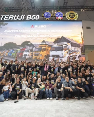 Mitsubishi Fuso Rangkul Canter Mania Indonesia Community di GIIAS 2026 Mitsubishi Fuso Rangkul Canter Mania Indonesia Community di GIIAS 2026