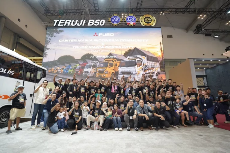 Mitsubishi Fuso Rangkul Canter Mania Indonesia Community di GIIAS 2026