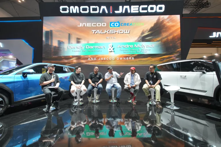Bikin SUV Listrik Makin Bergaya Outdoor, Jaecoo Gandeng 347 Homebreaks dan NMAA di GIIAS 2026