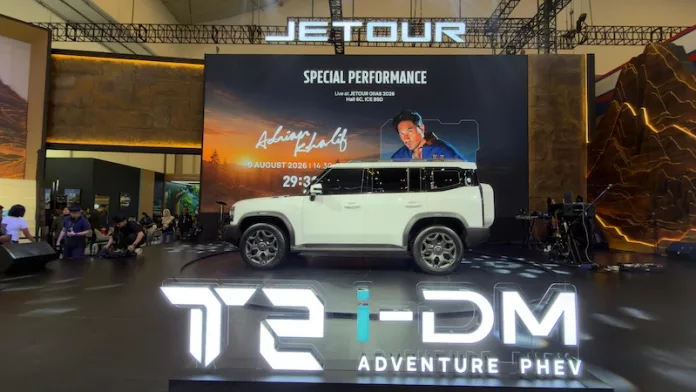 JETOUR T2 i-DM Hadir di Indonesia Bawa Jarak Tempuh Tembus Hingga 1.200 Km JETOUR T2 i-DM GIIAS 2026