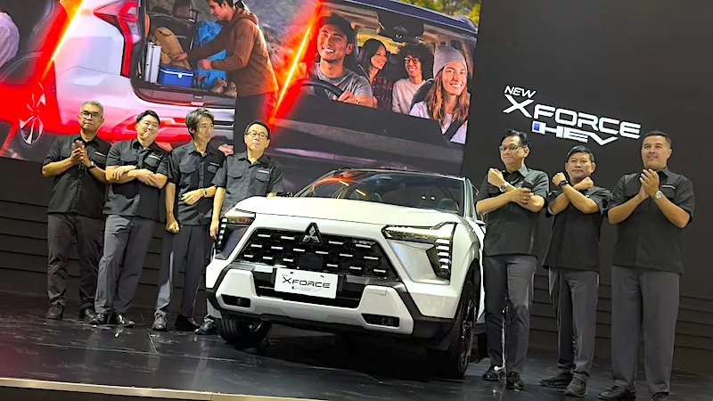 Mitsubishi Xforce HEV di GIIAS 2026