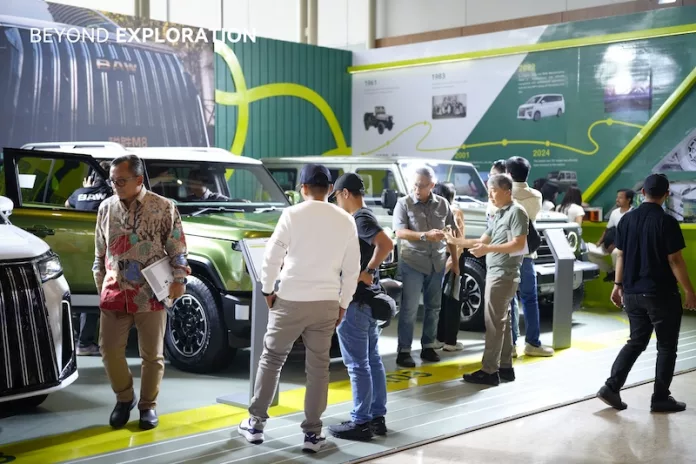 Debut Brand di GIIAS 2026, 1.400 Orang Langsung Lirik Mobil BAW Ribuan Peminat Mobil BAW di GIIAS 2026