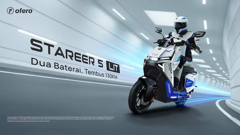 Sepeda Listrik Ofero Stareer 5 Lit Sabet Gelar "Inspiring Urban Electric Bike"