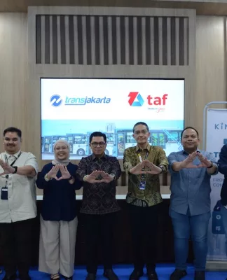Transjakarta dan KINTO Pamer Konsep Mobilitas Terkoneksi di GIIAS 2026 Transjakarta dan KINTO di GIIAS 2026