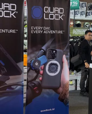 Kamera HP Aman dari Getaran! Quad Lock Smartphone Holder Resmi Rilis di GIIAS 2026 Quad Lock Smartphone Holder Meluncur di GIIAS 2026