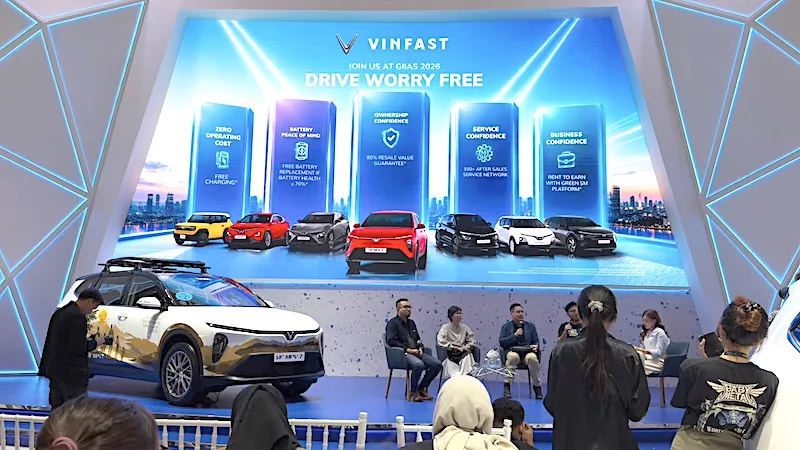 VinFast dan Green SM Luncurkan Program Sewa Jadi Cuan di GIIAS 2026