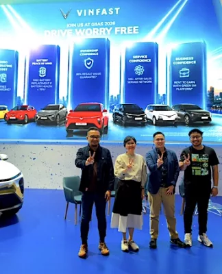VinFast dan Green SM Luncurkan Program Sewa Jadi Cuan di GIIAS 2026
