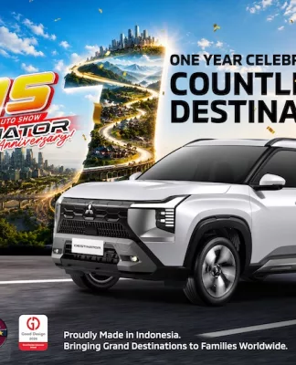 Rayakan Satu Tahun Kiprahnya di Indonesia, Mitsubishi Destinator Road Show di 19 Kota Pameran Mitsubishi Destinator di 19 Kota