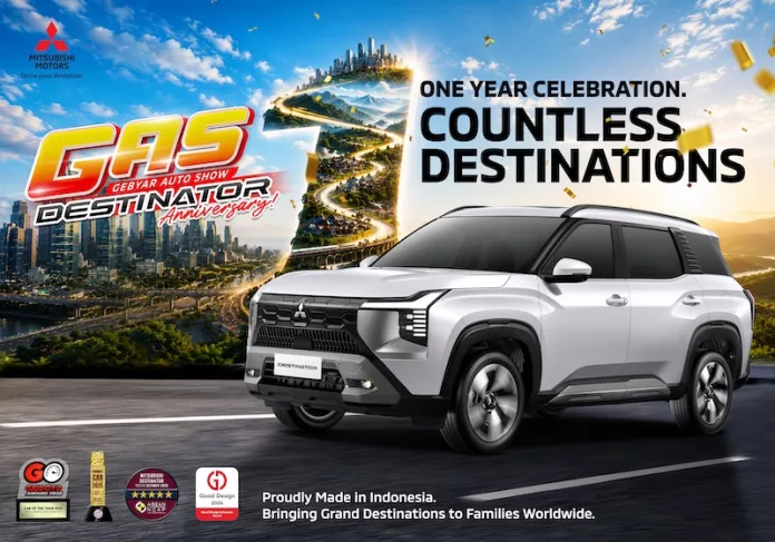 Rayakan Satu Tahun Kiprahnya di Indonesia, Mitsubishi Destinator Road Show di 19 Kota Pameran Mitsubishi Destinator di 19 Kota