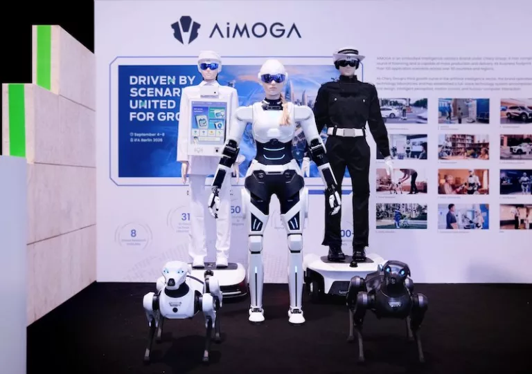 Unjuk Gigi di Jerman, AiMOGA Pamerkan Robot Perawat dan Penjaga Keamanan Pintar di IFA 2026!