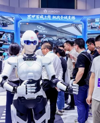 AiMOGA Mornine Jadi Roboto Humanoid Pertama yang Borong Sertifikat Keamanan Eropa AiMOGA Mornine