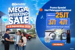 Serbu Promo Mega Weekend Sale OLXmobbi, Ada Diskon Mobil Bekas Sampai Rp25 Juta! Promo Mega Weekend Sale OLXmobbi September 2026
