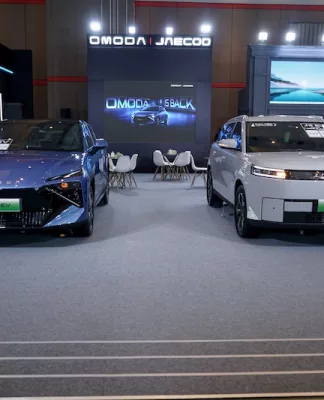 Tampil Futuristik! Peluncuran OMODA O4 GIIAS Bandung 2026 Curi Perhatian Warga Jabar OMODA O4 GIIAS Bandung 2026