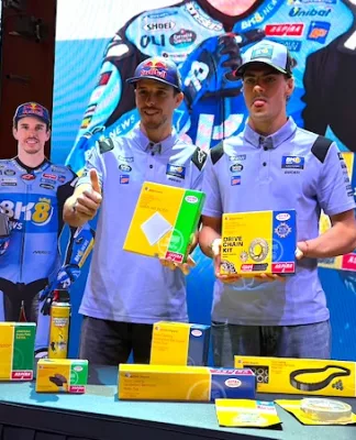 15 Tahun Bersama Gresini Racing, Bukti Nyata Aspira Totalitas Dukung Balap MotoGP 15 Tahun Aspira Bersama Gresini Racing Team
