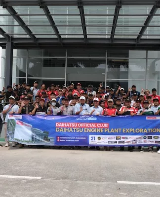 Komunitas Diajak ‘Intip’ Dapur Pembuatan Mesin Daihatsu di Karawang Kunjungan Komunitas ke Pabrik Mesin Daihatsu