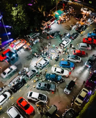 Menuju Acara Puncak, HCI Night Meet Up Padati Senayan Park