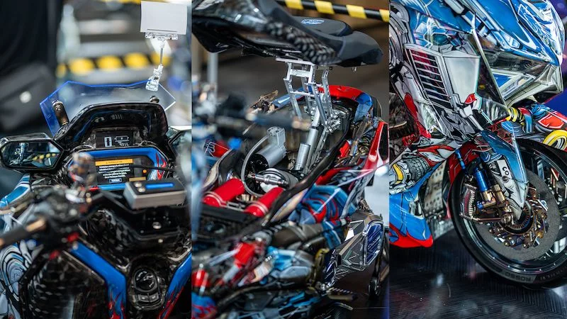 Modifikasi Yamaha XMAX Robot CustoMAXi Bandung 2026