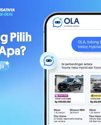 OLX Luncurkan OLA, Asisten AI Baru yang Siapkan Rekomendasi Mobil Impian Konsumen OLX Virtual Assistant, OLA