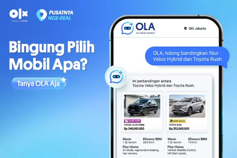 OLX Luncurkan OLA, Asisten AI Baru yang Siapkan Rekomendasi Mobil Impian Konsumen