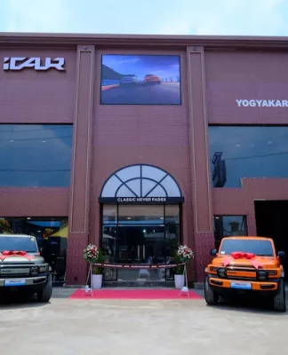 Diler iCAR Yogyakarta Resmi Buka di Sleman Diler iCAR Yogyakarta Diresmikan