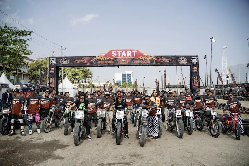 Flat Track Indonesia Repsol Lubricants