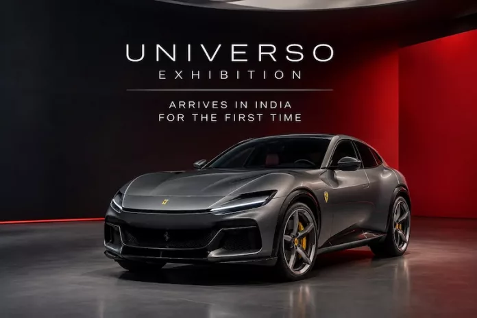 Incar Pasar Asia Selatan, Pameran Eksklusif Universo Ferrari Hadir Perdana di India Universo Ferrari India