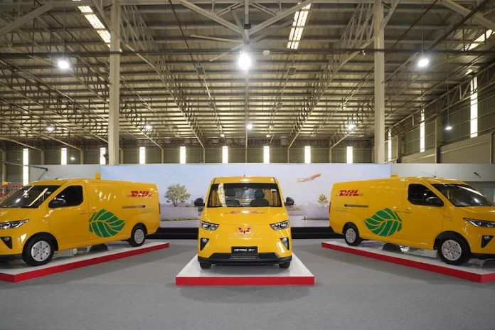 Kerjasama Wuling Motors dan DHL Express, 30 Unit Wuling Mitra EV Jadi Armada Logistik