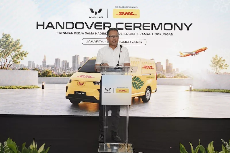 Kerjasama Wuling Motors dan DHL Express, 30 Unit Wuling Mitra EV Jadi Armada Logistik